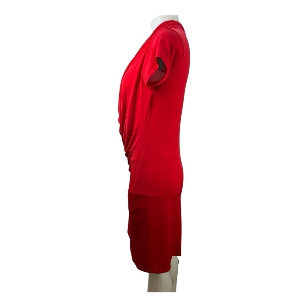 Isabella Rodríguez Elegant Red Sequin Stretch Dress size 6 - Picture 5 of 6